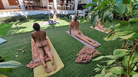 Naked Yoga Class